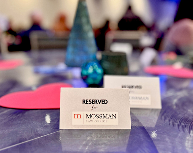 Reserved for Mossman Law Office