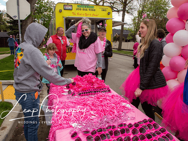 Mossman Law Office Team at Flock Cancer event