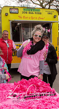 Mossman Law Office Team at Flock Cancer event