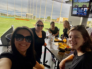 Mossman Law Office team at the Kids Chance Idaho Topgolf event